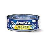 StarKist Solid White Albacore Tuna in Water, 5 oz (24 Pack) Canned Tuna Fish, Wild Caught, Gluten Free, Ready to Eat, Perfect for Salads, Keto Meals and Snacks, 26g Protein & 110 Calories Per Serving