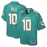 NFL PRO LINE Men's Tyreek Hill Aqua Miami Dolphins Replica Jersey