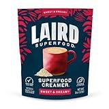 Laird Superfood Non-Dairy Superfood Creamer - Coconut Powder Coffee Creamer - Sweet & Creamy - Gluten Free, Non-GMO, Vegan - 8 oz. Bag, Pack of 1