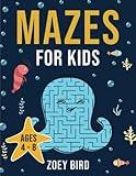 Mazes for Kids: Maze Activity Book for Ages 4 – 8