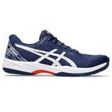 ASICS Men's Gel-Game 9 Tennis Shoe, 11.5, Blue Expanse/White