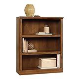 Sauder Miscellaneous Storage 3-Shelf Bookcase/ Book shelf, Oiled Oak finish