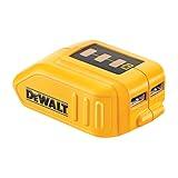 DEWALT 12V/20V MAX USB Charger with 2 Ports and State of Charge Indicator(DCB090)