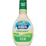 Hidden Valley Original Ranch Organic Salad Dressing & Topping, Gluten Free - 16 Ounce Bottle (Package May Vary)