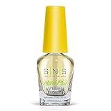 SNS Nail Polish for Nail Dip Powder, Vitamin Oil - Natural Formula that Supports Stronger & Healthier Nails - Lightly Scented Citrus Formula for Nails & Cuticles - No UV Lamp Required - 0.5 fl. oz.