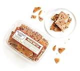 Collin Street Bakery Homestyle Texas DeLuxe Pecan Nut Brittle Candy Handcrafted with World-Class Ingredients & Made Fresh in Corsicana, Texas (14oz) - 720