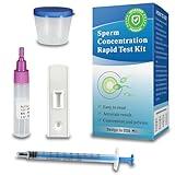 Male Fertility Testing System Fertility Home Test Kit for Men- Shows Normal or Low Sperm Count- Easy to Read Results-Convenient, Accurate, Private