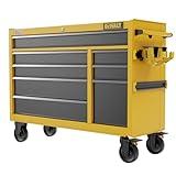 DEWALT Rolling Tool Chest with 8 Drawers, 52 Inch, 100lb Drawer Capacity, DEWALT Workshop Storage System Compatible (DWST52082)