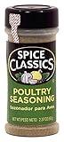 Spice Classics Poultry Seasoning, 2.37-oz., plastic shaker