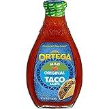 Ortega Taco Sauce Original Thick and Smooth, Mild, 16 Ounce