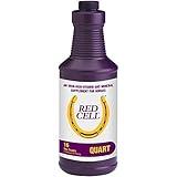 Horse Health Red Cell, Liquid Vitamin-Iron-Mineral Supplement for Horses, Helps Fill Important Nutritional Gaps in Horse's Diet, 1 Qt., 32 Oz., 16-Day Supply