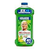 Mr. Clean 2X Concentrated Multi Surface Cleaner with Gain Original Scent, All Purpose Cleaner, 41 fl oz