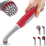 Sweepulire Electric Grout Cleaning Brush, Battery Operated Power Scrubber with Stainless Steel Wire Brush, Multi-Purpose Tile Grout Cleaner Brush for Grout, Tile, Corner, Kitchen, Bathroom, Shower