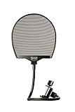 512 Audio by Warm Audio 512-POP Professional Metal Pop Filter w Gooseneck Clamp