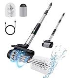 Electric Spin Scrubber【Upgraded Version】 Cordless Cleaning Brush for Bathroom, Tub, Tile, Floor Powerful Power 74W, Torque 99+LB, IPX7 Large Brush Head Saves time and Effort