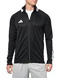 adidas Men's Sereno Cut 3-Stripes Slim Track Jacket, Black/White