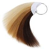 RINBOOOL Hair Swatches for Testing Color, 6 Different Levels, Sample Kit for Salon,100% Natural Remy Human Hair, 8 Inch 30 Pieces per Pack