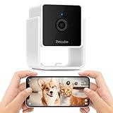 Petcube Cam | Indoor Wi-Fi Pet and Security Camera with Phone App, Pet Monitor with 2-Way Audio and Video, Night Vision, 1080p HD Video and Smart Alerts for Ultimate Home Security