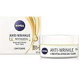 Nivea Anti-wrinkle + revitalizing day care face cream anti-aging 55+ with argan oil, calcium and UV filters 50 ml / 1.69 oz