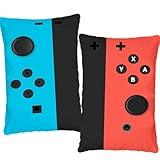 Undergo A Set of 2 Throw Pillow Cases- Gamer Gifts for Teen Boys - Soft Gaming Throw Pillow Cases Cushion Covers for Living Room Bedroom Game Room Decor 12 x 20 inches