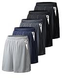 BALENNZ Athletic Shorts for Men with Pockets and Elastic Waistband Quick Dry Activewear