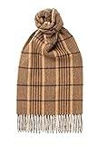 Glen Isla 100% Lambswool Scarf Plaid Lanton - Made In Scotland