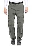 Columbia Men's Silver Ridge Convertible Pant, Breathable, UPF 50 Sun Protection, Gravel, 32x30