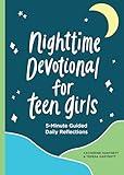 Nighttime Devotional for Teen Girls: 5-Minute Guided Daily Reflections