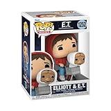 Funko Pop! Movies: E.T. The Extra-Terrestrial - Elliot with E.T. in Basket, Multicolor, 3.75 inches