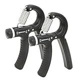 Grip Strength Trainer HYSWOW Hand Grip Exerciser Strengthener 2Pack Adjustable Resistance 11-132 Lb(5-60kg) for Forearm Muscle Fingers Wrists Building Injury Recover Hand Rehabilitation Exercising