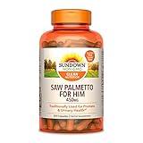 Sundown Saw Palmetto Supplement, Supports Men’s Health, 250 Capsules