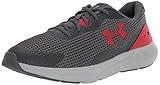 Under Armour Men's Surge 3, Pitch Gray/Red, 11 Medium US