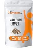 BulkSupplements.com Valerian Root Extract Powder - Valerian Root Powder, Valerian Extract - for Overall Well-Being, Gluten Free, 500mg per Serving, 250g (8.8 oz), Pack of 1