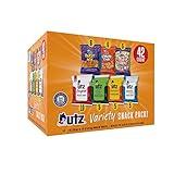 Utz Snack Variety Pack Individual Snacks, Includes Potato Chips, Cheese Curls, Popcorn, and Party Mix, Crunchy Travel Snacks for Lunches, Vending Machines, and Enjoying on the Go (Pack of 42)