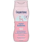 Coppertone WaterBabies SPF 50 Baby Sunscreen Lotion, Water Resistant Sunscreen for Babies, 8 Fl Oz