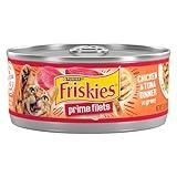 Purina Friskies Gravy Wet Cat Food, Prime Filets Chicken & Tuna Dinner in Gravy - (Pack of 24) 5.5 oz. Cans