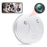 DAIFAC Hidden Camera Wireless Spy Camera HD Smoke Detector,WiFi Remote Real-Time Home Nanny Cam,Security Mini Small Pet Camera,Indoor Camera for Home Security/Office