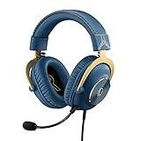 Logitech G PRO X Gaming Headset - Blue VO!CE, Detachable Microphone, Comfortable Memory Foam Ear Pads, DTS Headphone 7.1 and 50 mm PRO G Drivers, Official League of Legends Edition