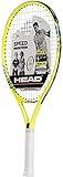 HEAD Speed Kids Tennis Racquet - Beginners Pre-Strung Head Light Balance Jr Racket - 23 Inch, Yellow