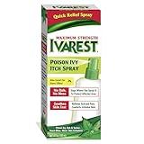 Ivarest Poison Ivy Itch Spray, Poison Ivy Spray, Poison Ivy Treatment, Poison Ivy Relief Product, Poison Oak Relief, Poison Sumac Relief, 3.4 Fl Ounces