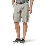 Lee mens Dungarees New Belted Wyoming Cargo Shorts, Cement, 42 US