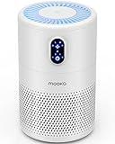 MOOKA Air Purifiers for Home Large Room up to 1076 ft², H13 True HEPA Air Filter Cleaner, Odor Eliminator, Remove Smoke Dust Pollen Pet Dander, Night Light(Available for California)