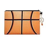 Jom Tokoy Makeup Bag Basketball Gifts Zipper Pouch Travel Accessories Cosmetic Organizer Sports (basketball-o)