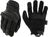 Mechanix Wear: M-Pact Covert Tactical Gloves with Secure Fit, Touchscreen Capable Safety Gloves for Men, Work Gloves with Impact Protection and Vibration Absorption (Black, XX-Large)