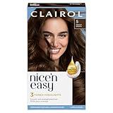 Clairol Nice'n Easy Permanent Hair Dye, 5 Medium Brown Hair Color, Pack of 1