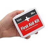 DMI Mini 20-Piece First-Aid Kit, All-Purpose Use for Minor Cuts and Scrapes, Durable Water-Resistant Case, Convenient and Portable, FSA & HSA Eligible