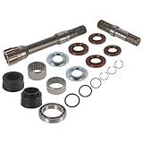 Flynsu Front Differential Axle Intermediate Shaft Kit Replacement for 2012-2021 Dodge Ram 1500 Inner Shaft 68146594AB, 68146594AA, 68257420AF, 68257421AF, 68257422AF, 722N695BKA