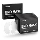 BRO MASK Under Eye Gel Pads: Cooling Eye Patches for Dark Circles and Puffiness | Anti Aging Hydrogel Eye Patch Set w/Bakuchiol, Green Tea, Hyaluronic Acid, Caffeine, Niacinamide/Vitamin B3-6 Pairs