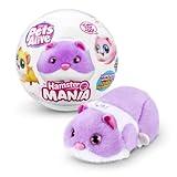 Pets Alive Hamstermania (Purple) by ZURU Hamster, Electronic Pet, 20+ Sounds Interactive, Hamster Ball Toy for Girls and Children