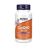 NOW Foods Supplements, CoQ10 (Coenzyme Q10) 200 mg, Cardiovascular Health*, 60 Veg Capsules